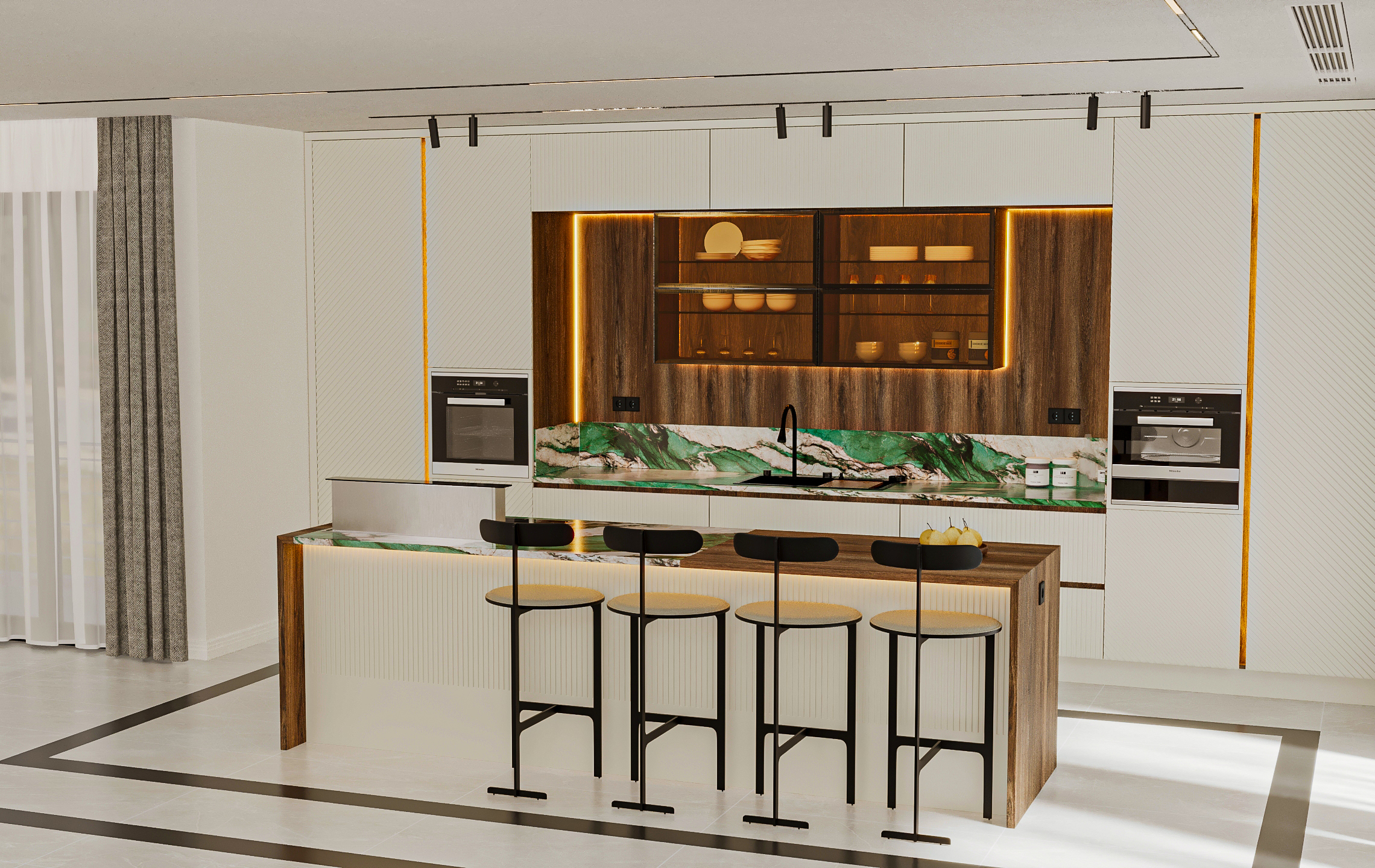Modern Kitchen 9016