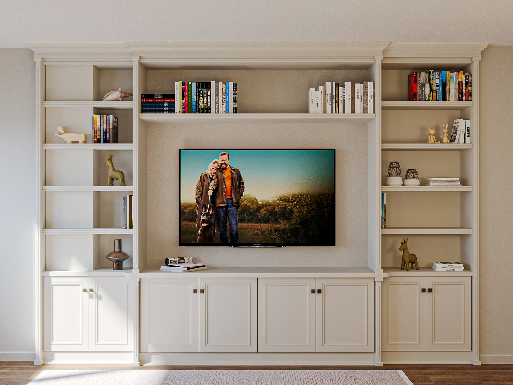 Neoclassical TV Unit