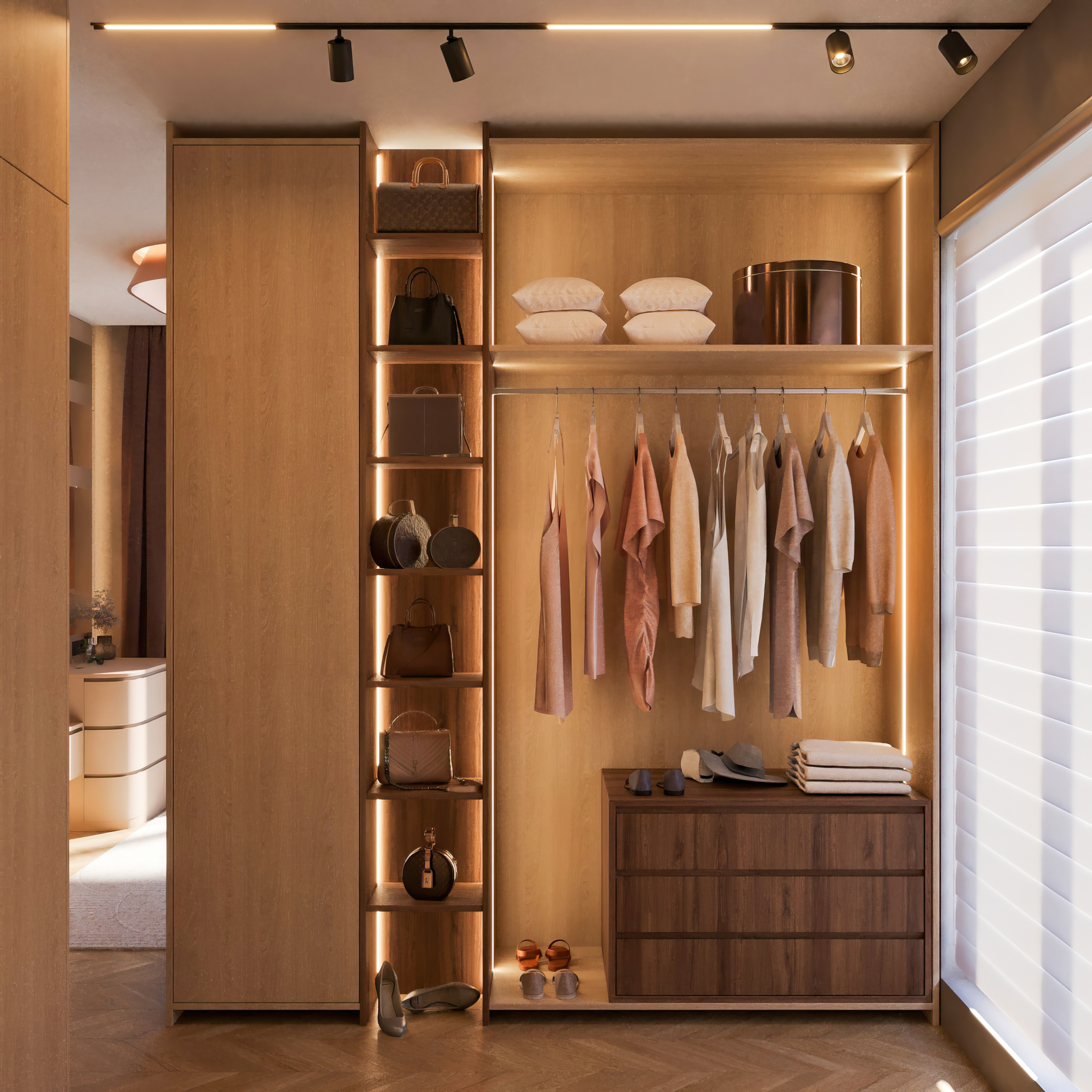 Wooden Bedroom Design