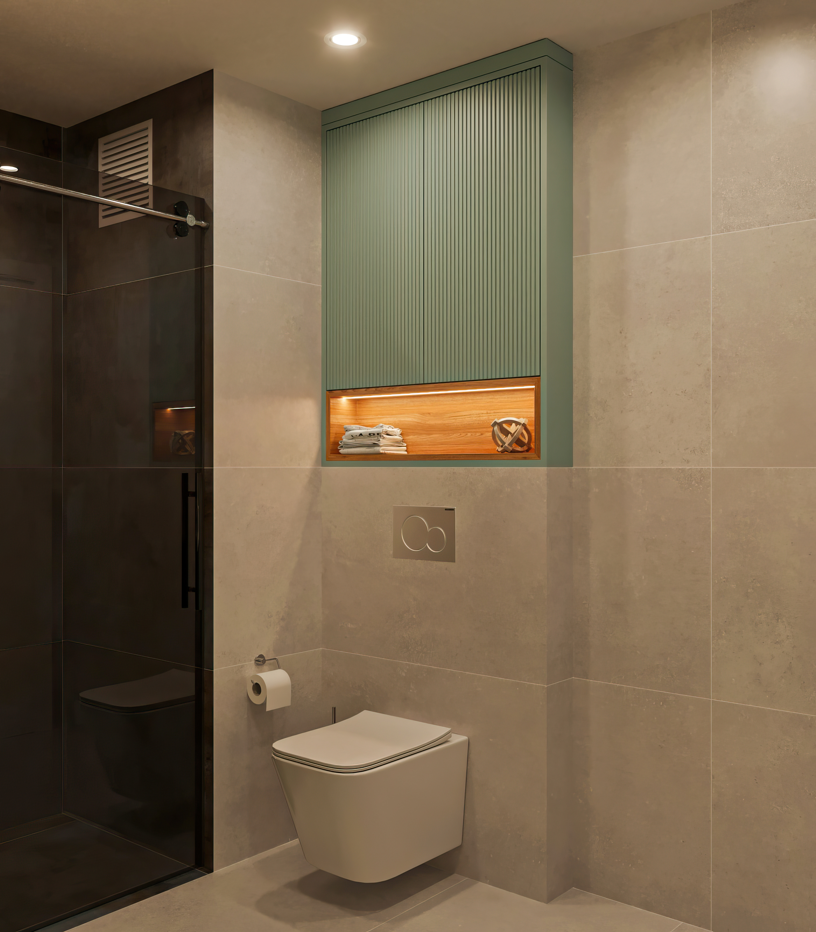 Water Green Bathroom