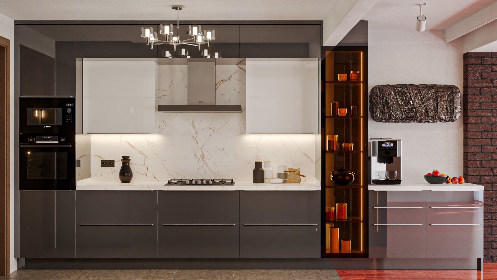 Acrylic Kitchen / Sariyer - Istanbul