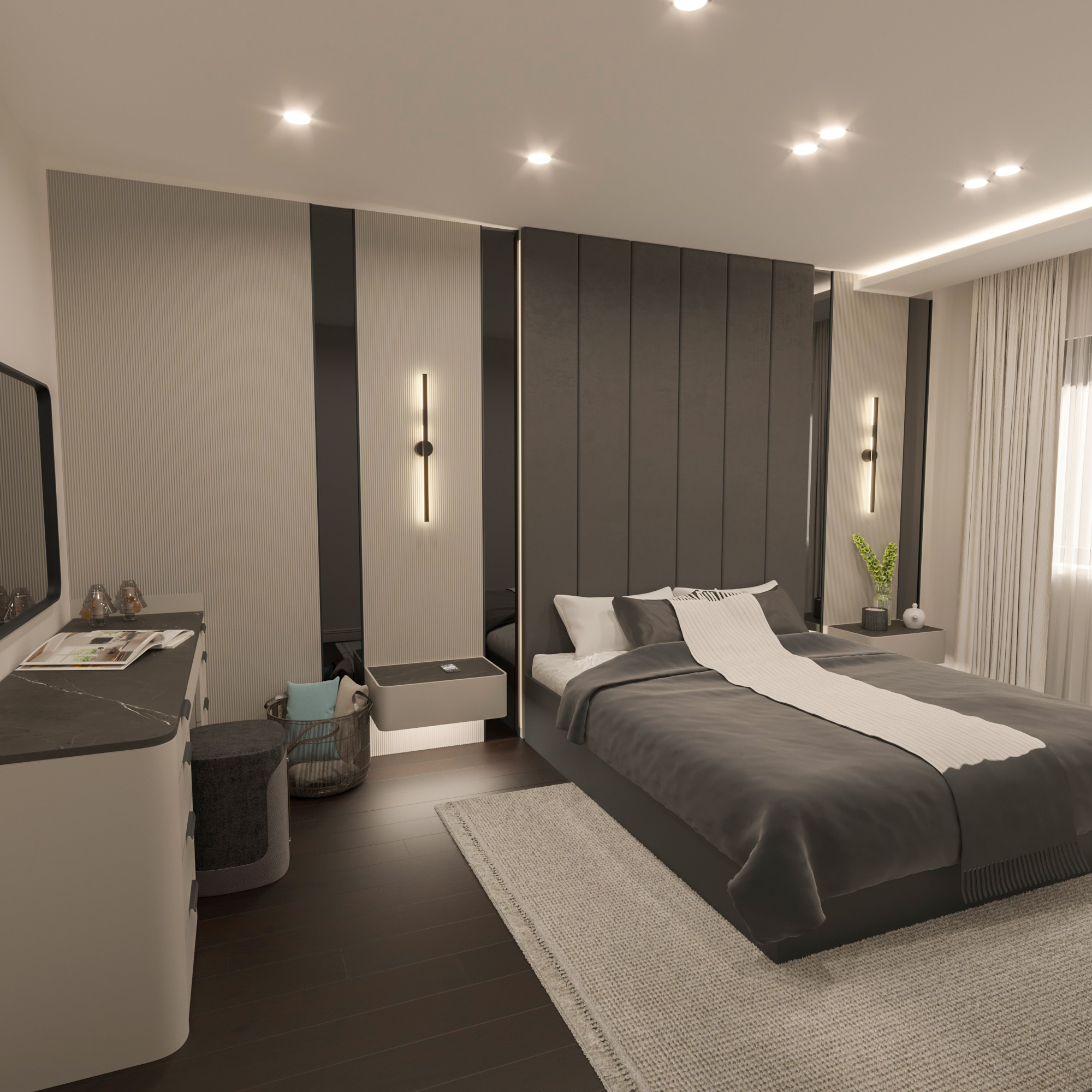 Softy Bedroom Design