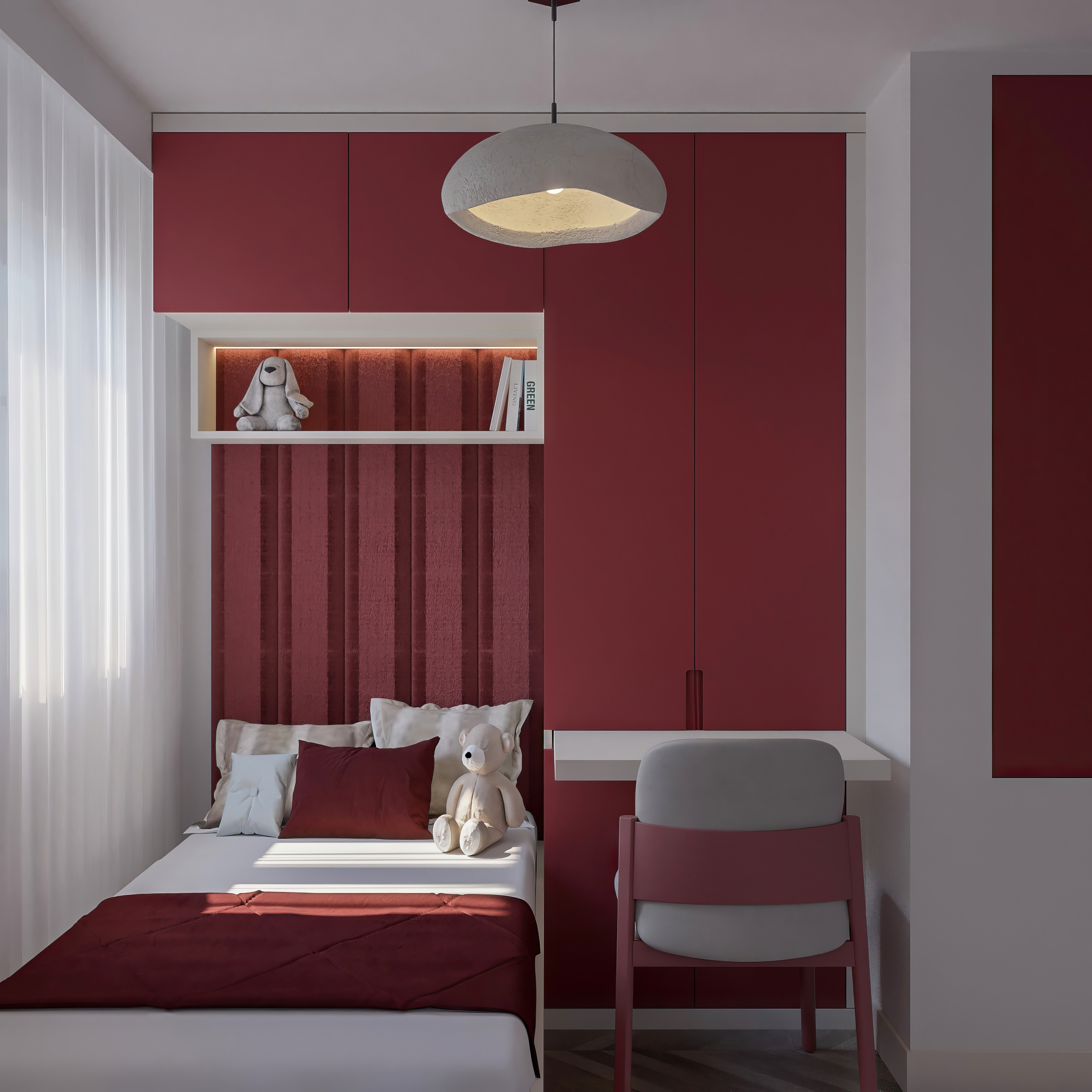 Red Children’s Room