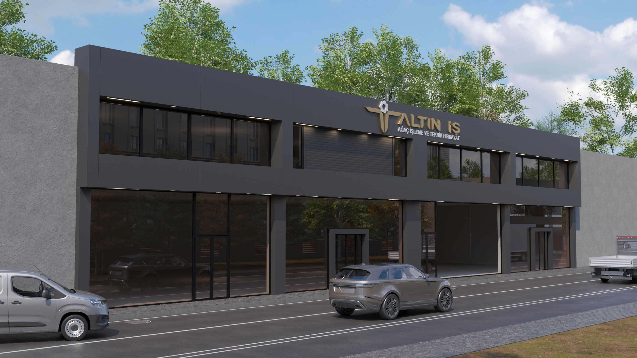 Altın Is Facade Design / Istanbul - TR