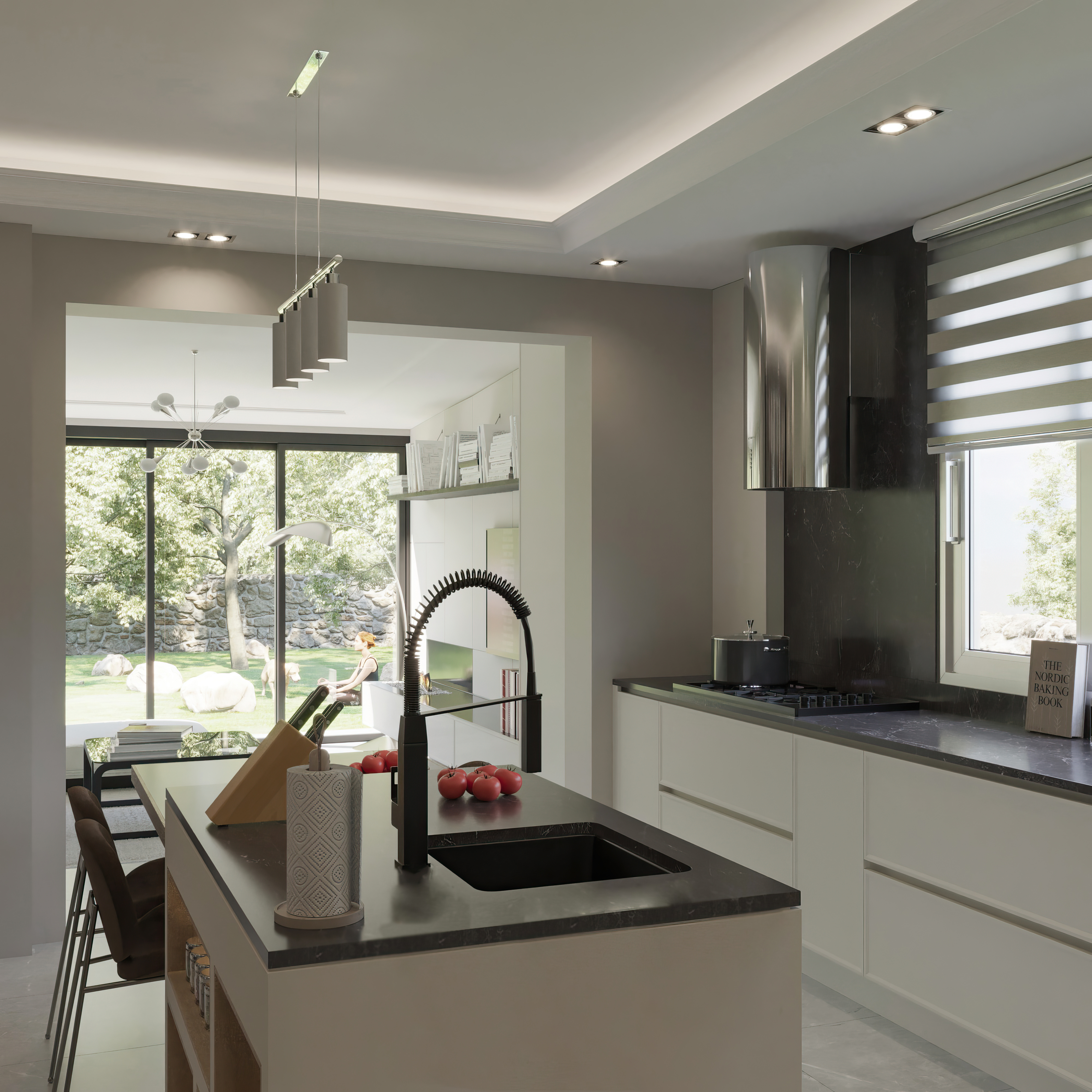 Framed Kitchen Design