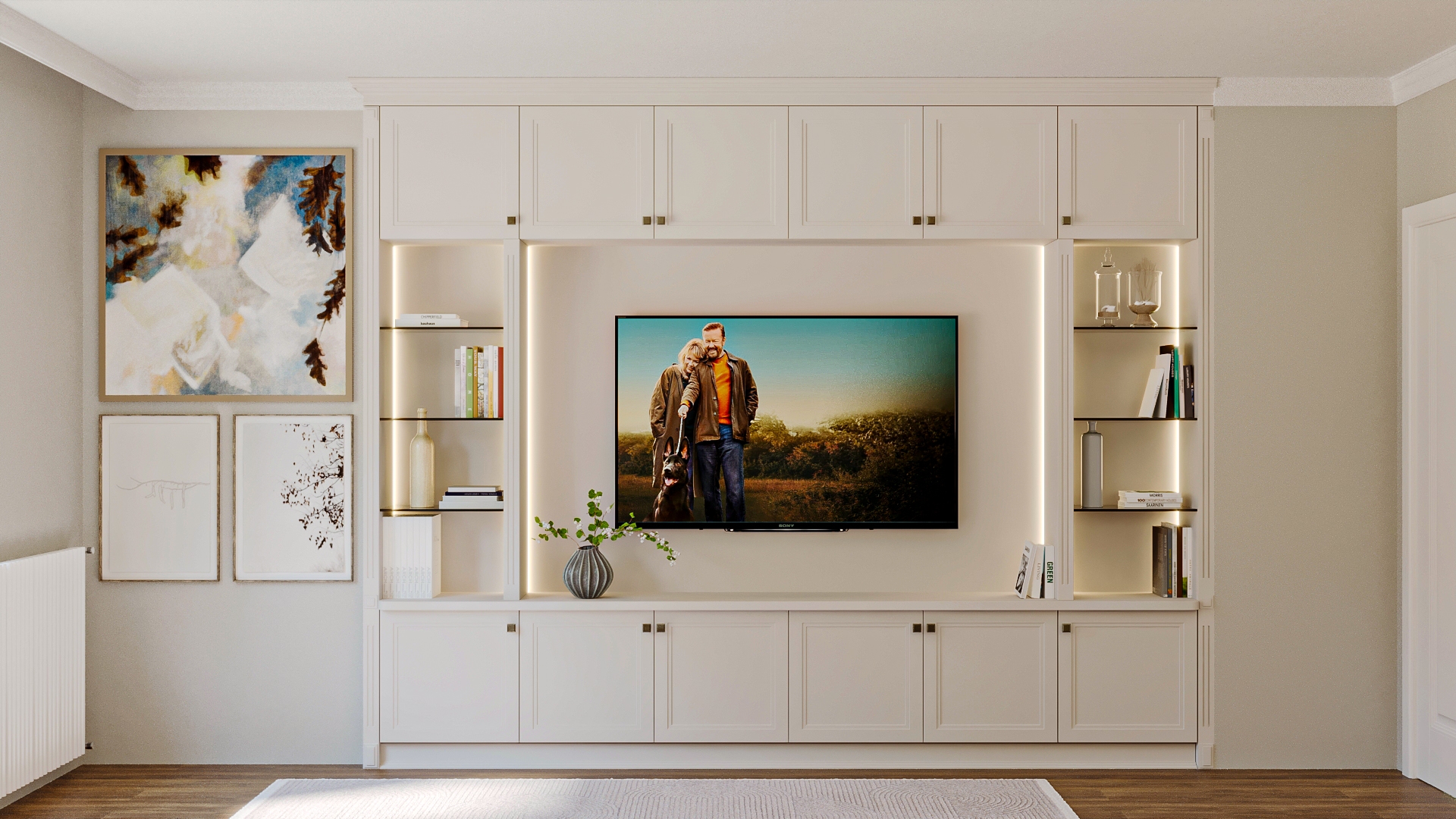 Country TV Unit Design