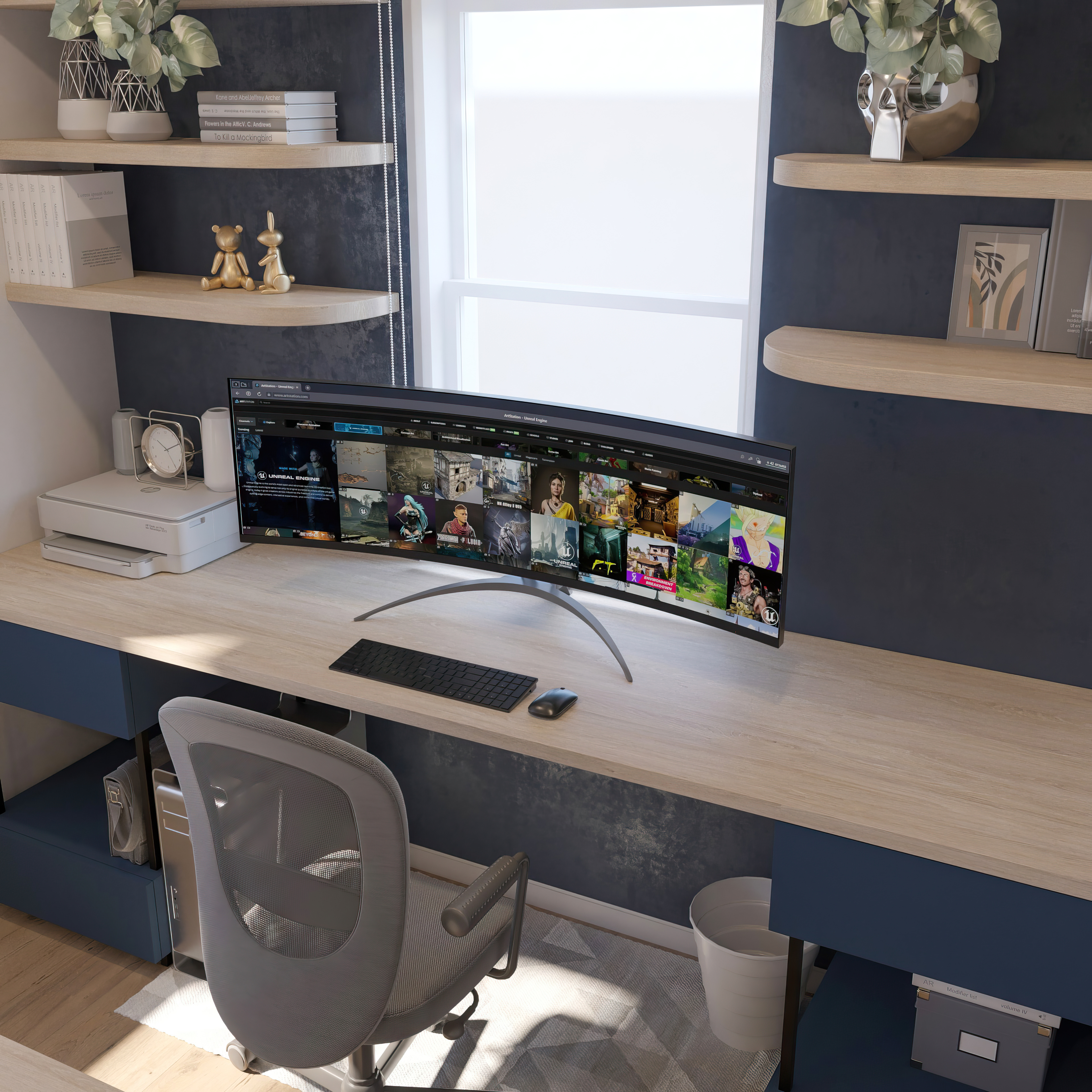 Home Office Workspace