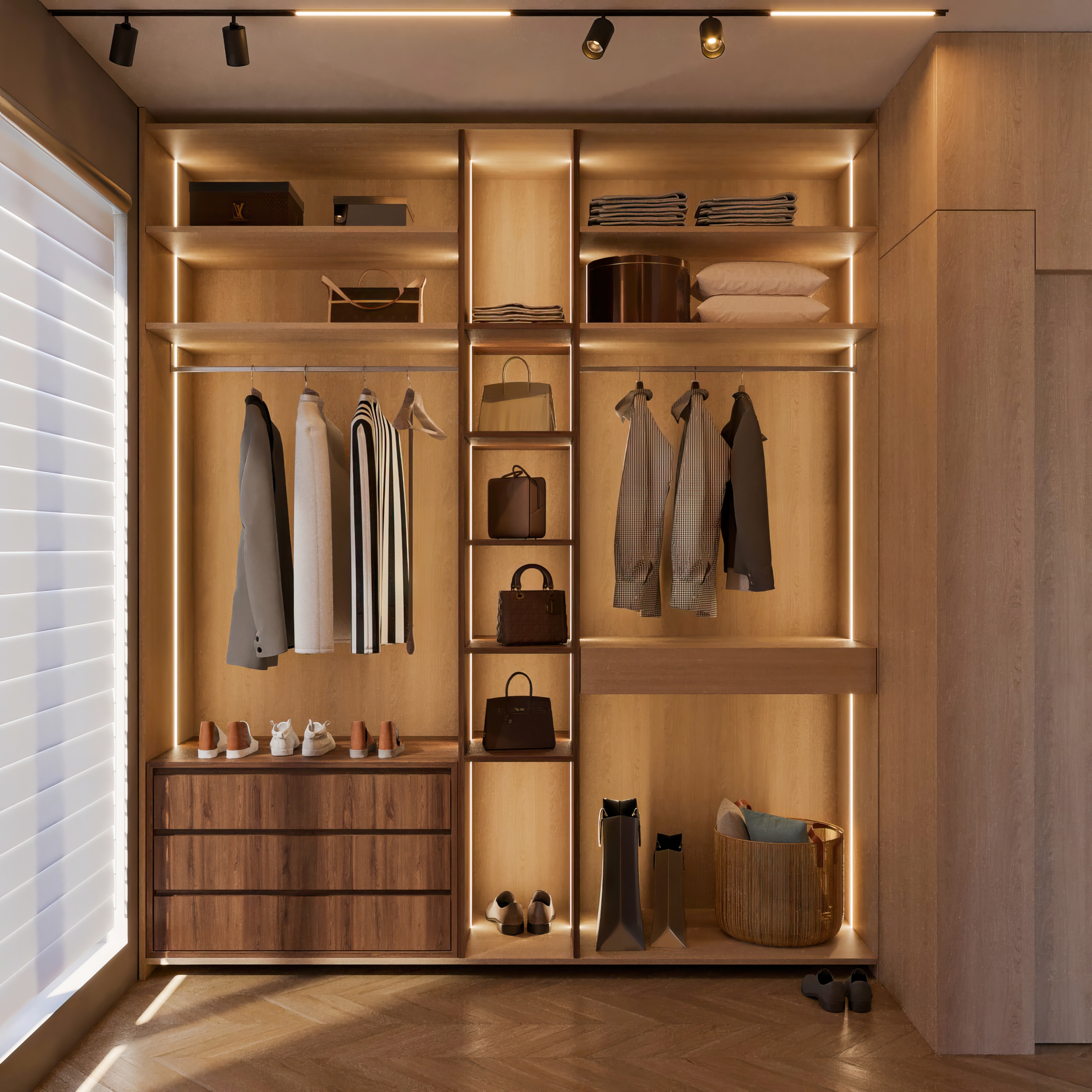 Wooden Bedroom Design