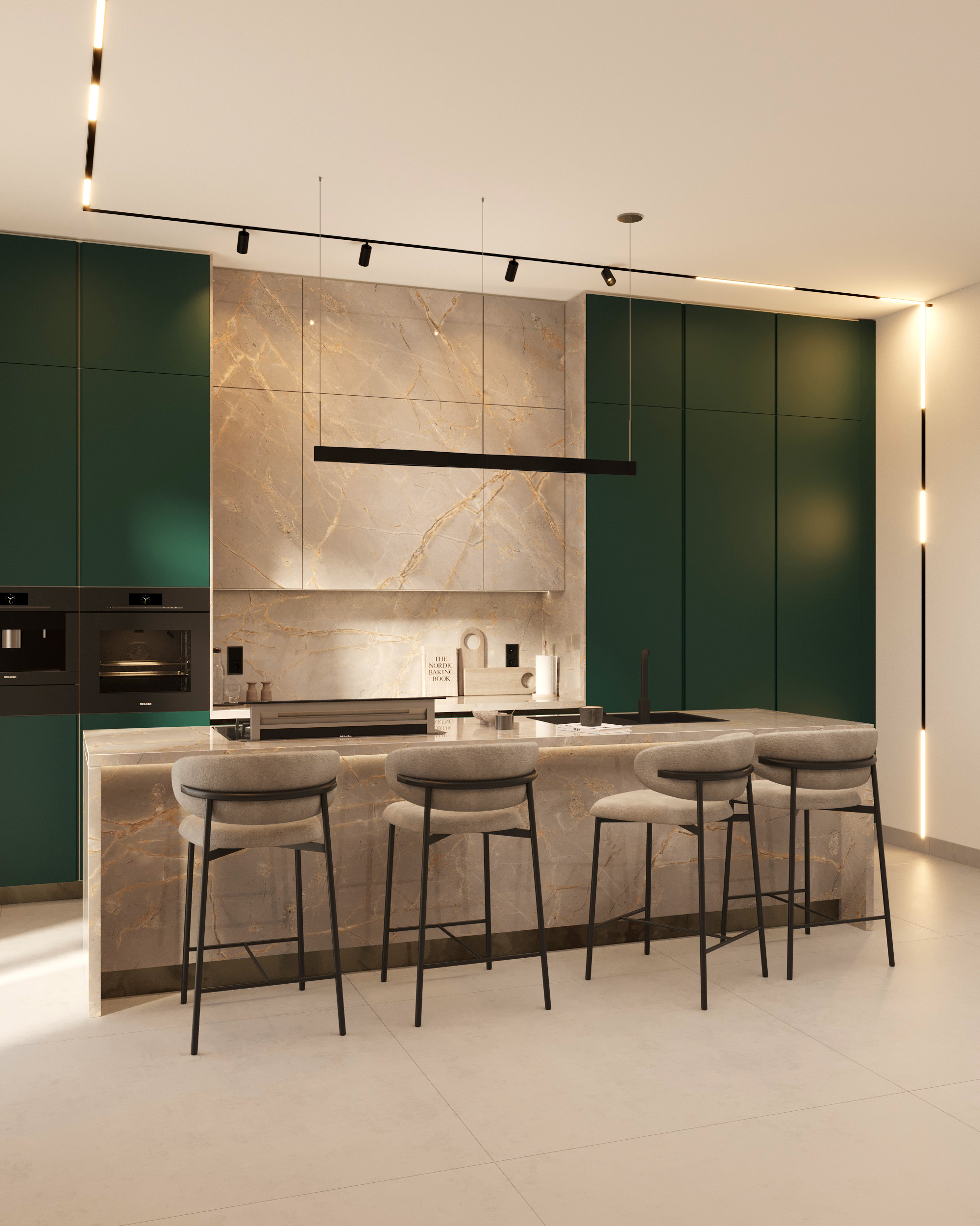 Lacquer Kitchen Design