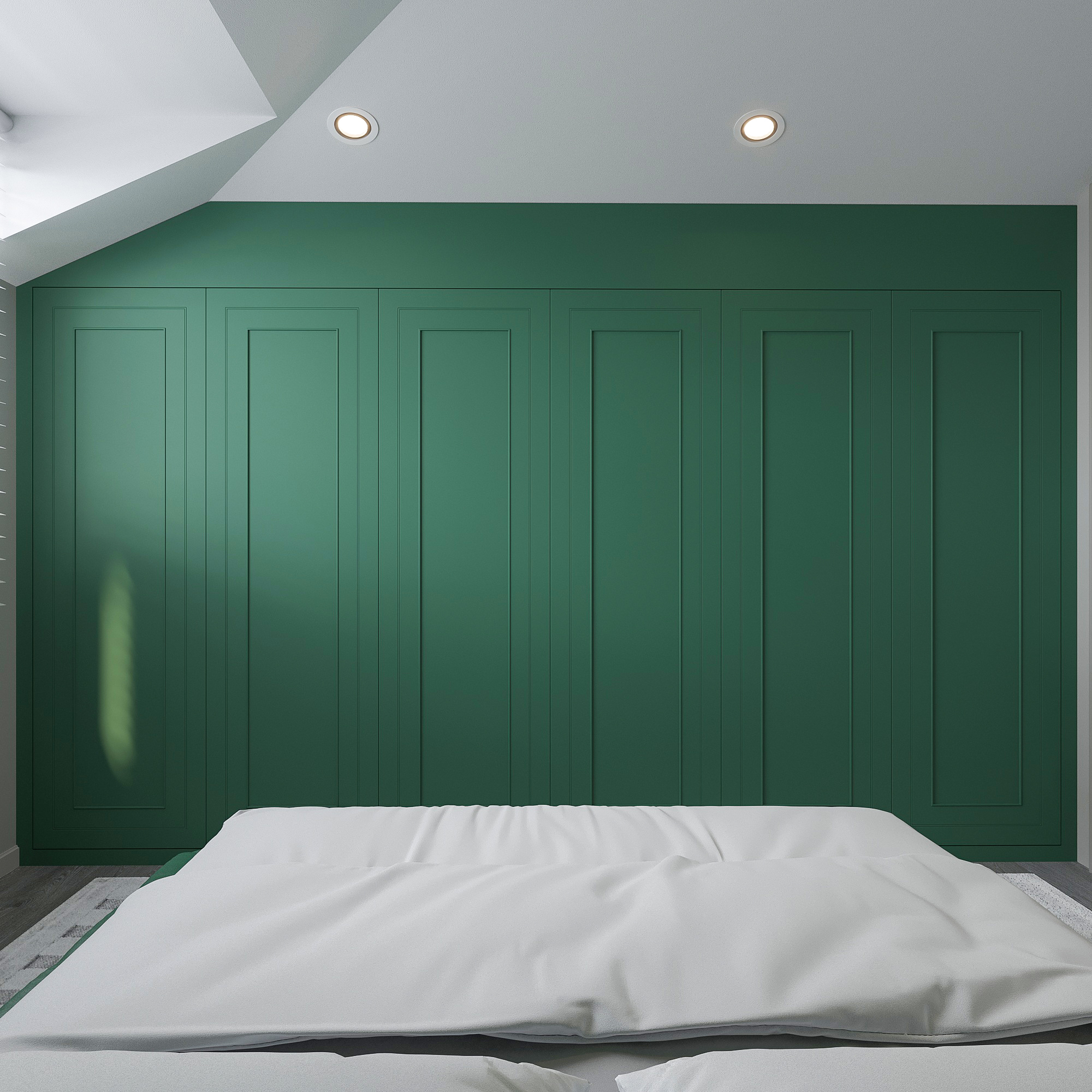 Pastel Green Bedroom