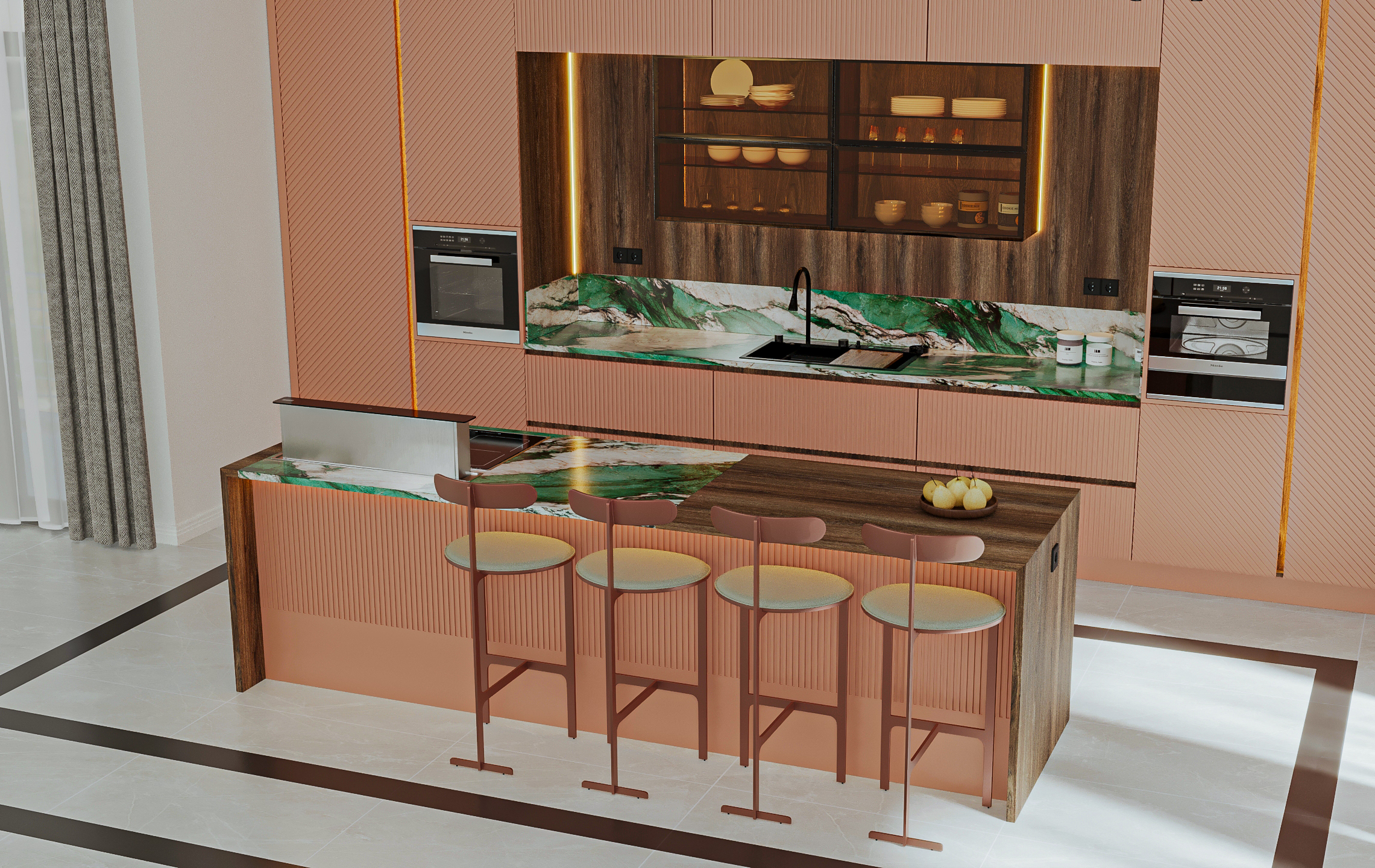Modern Kitchen 3012