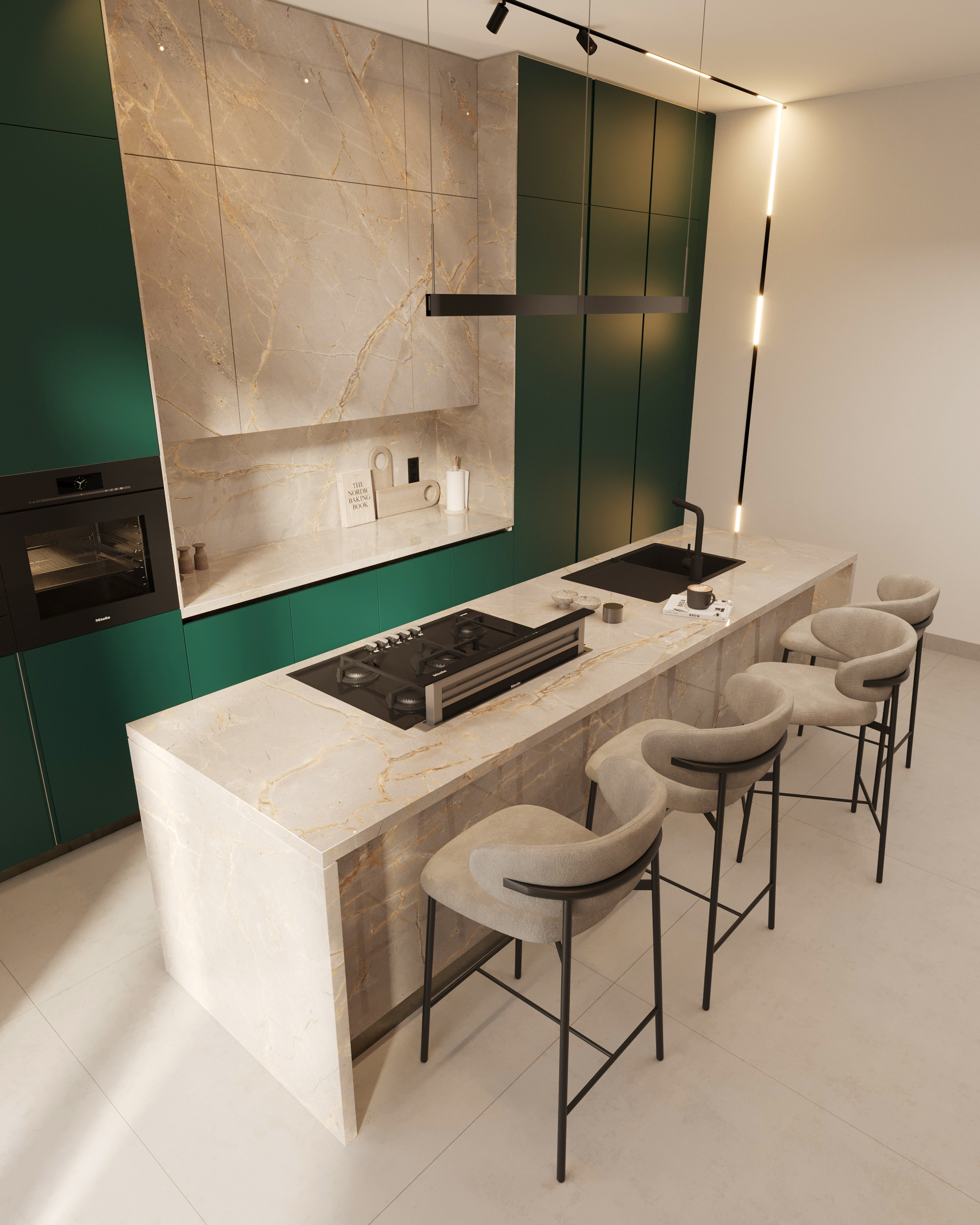 Lacquer Kitchen Design