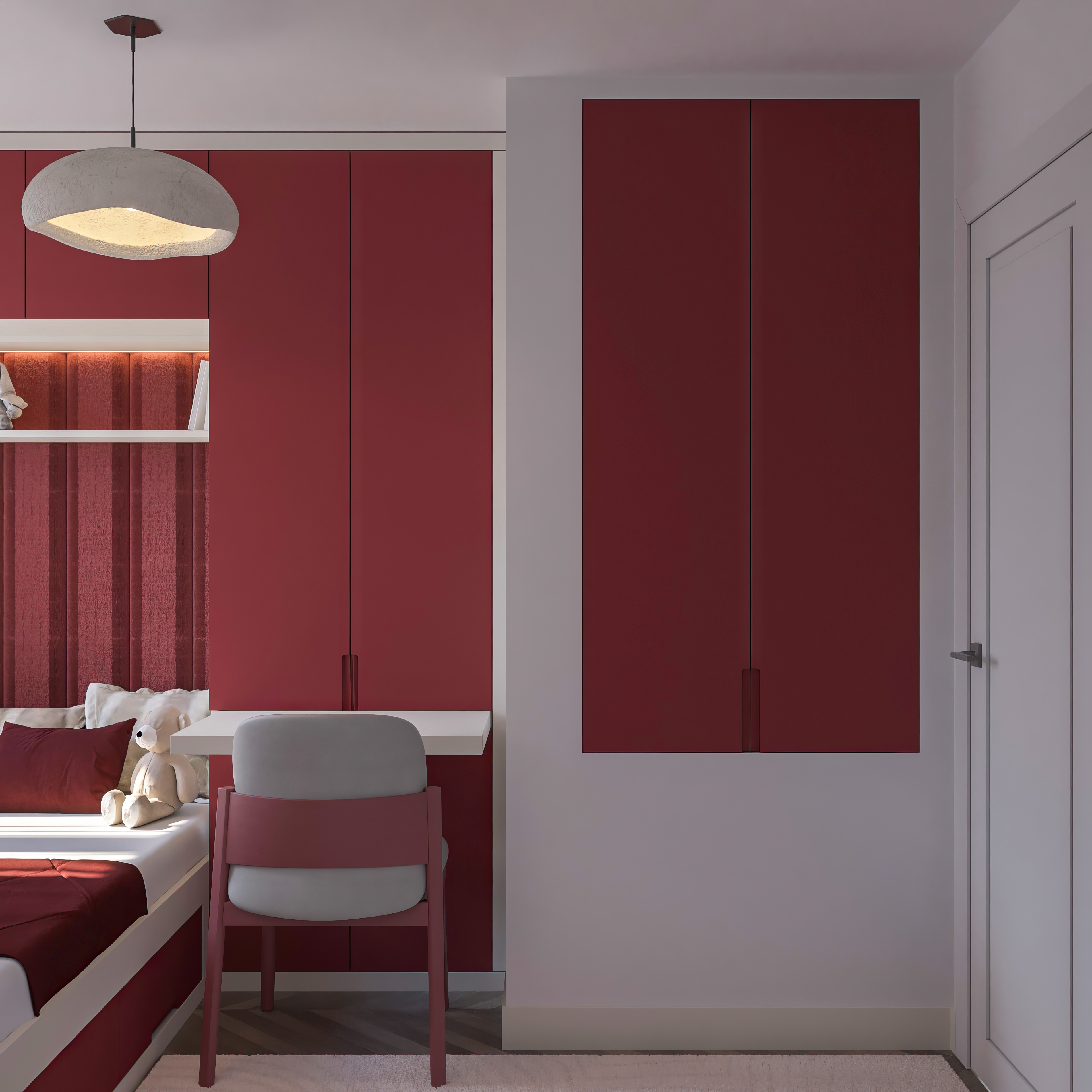 Red Children’s Room